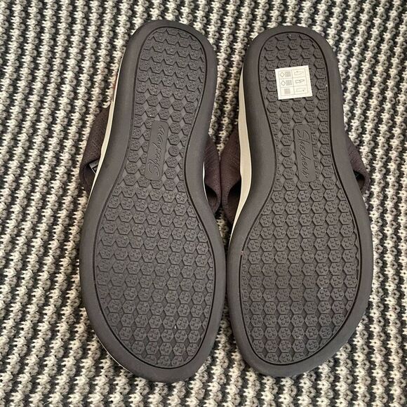 Skechers Arch Fit Sunshine grey flip flop sandal women’s shoe size 10 - Picture 10 of 10